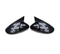 EVEKHAHHRB Wing Mirror Cover 1 Pair For JETTA MK6 CC Eos Car Side Wing Mirror Cover Caps Side Mirror Cover