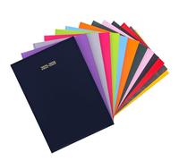 Evelay 2025 2026 Academic Diary A4 Page A Day Mid Year Hardback Planner Organiser for School Student Teacher Office (A4, Black)