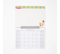 evelay 2026 Memo Board Wall Calendar Month to View Family Organiser Planner with Whiteboard & Write On Wipe Off Pen Included (Treats)