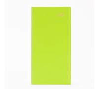 evelay 2026 Slim Diary Week to View - Hardback Pocket Planner 16.5cm x 9cm - Compact Lightweight Organiser Journal with Ruled Pages (Lime)