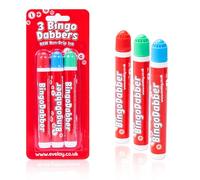 evelay Bingo Dabbers Markers Mixed Colours Pens for Bingo Tickets Games - Pack of 3