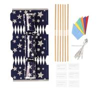 evelay Make Your Own Christmas Cracker Kit Crackers Hats Snaps Jokes Rose Party Favours 12 Pieces
