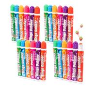 evelay Scented Bingo Dabbers 24-Pack - Assorted Colours & Fruity Scents | Non-Drip Felt Tip Bingo Markers for Adults & Kids | Long-Lasting Ink, Smooth Flow, Fun Gift Idea