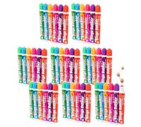 evelay Scented Bingo Dabbers 48-Pack - Assorted Colours & Fruity Scents | Non-Drip Felt Tip Bingo Markers for Adults & Kids | Long-Lasting Ink, Smooth Flow, Fun Gift Idea