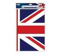 evelay Union Jack Flag Tablecloth Jubilee Paper Table Cover for Street Party 120 x 180cm VE day 2025 80th anniversary