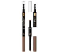 Eveline 3in1 Multifunction 02 Dark Brown Brow Pencil