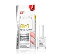 EVELINE 8 IN 1 TOTAL ACTION INTENSIVE NAIL CONDITIONER SILVER SHINE 12ml E-K018