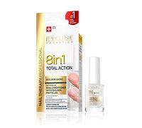 EVELINE 8in1 TOTAL ACTION INTENSIVE NAIL CONDITIONER WITH GOLD PARTICLES - 12ml