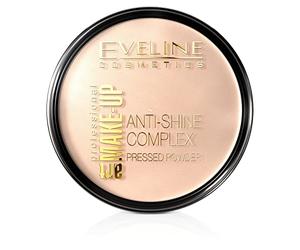 Eveline Cosmetics Art Professional Make-up ART PROFESSIONAL Silk Infused Mineral Matte Pressed Powder, Anti-Shine Complex, 32 Natural