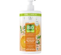 Eveline Cosmetics Bio Organic body lotions, oat milk, almond oil, orange, 650 ml