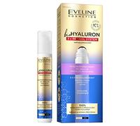 EVELINE COSMETICS Biohyaluron 3x Retinol System Anti Wrinkle Roll On Gel for Lids Under Eye Area Reduces Crows Feet Vegan Formula 97% Natural Composition Night 15ml