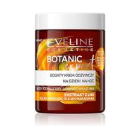 Eveline Cosmetics Botanic Expert Rich Nourishing Day/Night Cream with Avocado & Macadamia Oils - Deep Hydration & Anti-Aging - 100 ML