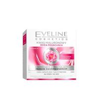 Eveline Cosmetics Eveline Anti-Redness Day/Night Cream with Rose - Smoothing Anti-Wrinkle Formula for Sensitive and Capillary Skin, 50ml