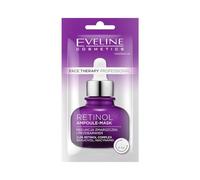 Eveline Cosmetics Face Therapy Professional Anti-Aging Face Mask with Retinol, Bakuchiol & Niacinamide - Reduces Wrinkles & Dark Spots, Smooths & Lifts Skin Tone, 8 ML