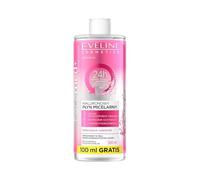 Eveline Cosmetics Facemed+ Hyaluronic 3-in-1 Micellar Water Cleansing & Hydrating Solution, 500ml