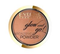 Eveline Cosmetics Glow and Go Silky Smooth Baked Bronzer - Glow and Go! No 02 Jamaica Bay for Natural Radiant Look