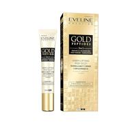 Eveline Cosmetics Gold Peptides Lifting Eye Cream with Colloidal Gold & Ceramides for Wrinkle Reduction and Radiance