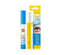 Eveline Cosmetics Lash Therapy Professional Total Action 8-in-1 Concentrated Eyelash Serum with Argan Oil, D-Panthenol & Hyaluronic Acid - Nourishing & Strengthening Formula for Thicker, Fuller Lashes