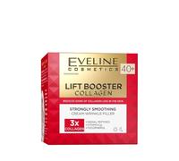 Eveline Cosmetics Lift Booster Collagen Smoothing Filler Cream 40+ with Triple Collagen, Peptides and Vitamin C