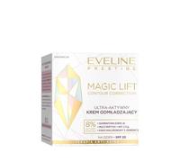 Eveline Cosmetics Magic Lift Ultra-Active Rejuvenating Day Cream with Diamond Essence, Multi-Peptides, Hyaluronic Acid & Vitamin C, SPF 20-50ml