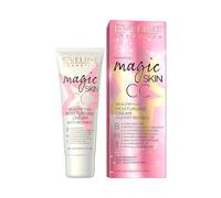 Eveline Cosmetics Magic Skin CC Beautifying 8-in-1 Moisturizing Cream for Redness with Hyaluronic Acid, 24k Gold, and Vitamin E - 50ml