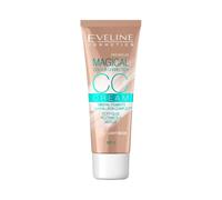 Eveline Cosmetics Magical Colour Correction CC Multi-Functional Foundation - Shade 52 Medium Beige, Vegan, 30ml