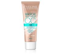Eveline Cosmetics Magical Colour Correction CC Multifunctional Foundation - Shade 51 Natural, Vegan, Long-lasting, 30 ml