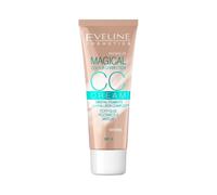 Eveline Cosmetics Magical Colour Correction CC Multifunctional Foundation - Shade 51 Natural, Vegan, Long-lasting, 30 ml