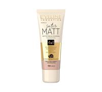Eveline Cosmetics Satin Matt mattifying foundation with snail extract shade 104 Beige 30 ml