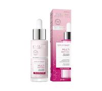 Eveline Cosmetics Multipeptide Face Serum - Anti-Aging, Firming & Hydrating Vegan Formula with Collagen, Ceramides, Amino Acids, and Stem Cells - Day & Night Care | All Skin Types
