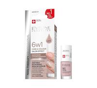 Eveline Cosmetics Nail Therapy Professional Concentrated Nail Conditioner with Color - Latte, 5ml | Long-lasting Protection & Nourishment | Professional Manicure Finish
