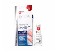 Eveline Cosmetics Professional Diamond Nail Hardener Conditioner with Diamonds, Nail Care Nourishing, Nail Care and Treatment, Fingernails Strengths, Titanium Formula, 12 ml
