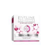Eveline Cosmetics Retinol+Algi Morskie Firming Face Cream for All Skin Types Day/Night - Rejuvenating Moisturizer with Silk Extract, Retinol & Olive Oil - 50 ML