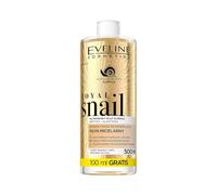 Eveline Cosmetics Royal Snail Intensively Regenerating Micellar Water - Royal Snail for Nourishing Makeup Removal & Skin Regeneration, 500ml