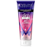 Eveline Cosmetics Slim Extreme 4D Super Concentrated Cellulite Slimming Hot Cream for Women Fast Fat Burning | 2-Week Lipo Shock Thearpy | Flat Belly, Slim Legs Waist , 250 ML, 1 Count (Pack of 1)