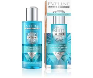 Eveline Cosmetics Slim Extreme 4D Slim Extreme 4D Anti-Cellulite Slimming Super Concentrate - Advanced Cellulite Reduction Formula with Glycolic Acid and Caffeine, 150 ml