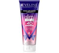 Eveline Cosmetics Slim Extreme 4D Super Concentrated Cellulite Slimming Hot Cream for Women Fast Fat Burning | 2-Week Lipo Shock Thearpy | Flat Belly, Slim Legs Waist , 250 ML, 1 Count (Pack of 1)