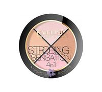 Eveline Cosmetics Strobing Sensation 4-in-1 Strobing Sensation Highlighting Palette for Radiant Contouring and Long-lasting Glow