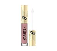 Eveline Cosmetics Variété Long-Lasting Liquid Lipstick with Hyaluronic Acid - No. 02 | Smudge-Proof, Hydrating, Vegan Formula with Matte Finish and Chocolate Scent