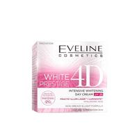 Eveline Cosmetics White Prestige 4D Intensive Whitening Day Cream with SPF 25 - White Prestige 4D - Advanced Skin Brightener with Lumiwhite™ Complex & Hyaluronic Acid