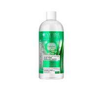 Eveline Cosmetics Facemed+ Facemed+ Refreshing & Soothing Aloe Micellar Water 3-in-1 | Makeup Remover & Skin Calmer for Sensitive Skin | 500ml