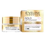 EVELINE GOLD LIFT EXPERT 70+ LUXURIOUS MULTI-REPAIR CREAM SERUM 24K GOLD 50ml