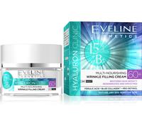 Eveline Cosmetics Hyaluron Expert Day and Night Cream 60+ - Advanced Anti-Ageing Treatment with Tri-Hyaluron, Ever Lift Complex & Blue Collagen for Intense Moisture and Firm Skin