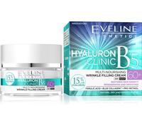 Eveline Cosmetics Hyaluron Expert Day and Night Cream 60+ - Advanced Anti-Ageing Treatment with Tri-Hyaluron, Ever Lift Complex & Blue Collagen for Intense Moisture and Firm Skin