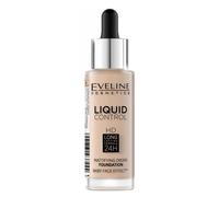 Eveline Liquid Control HD Foundation Gocce Mattifying 010 Light Beige 32 ml