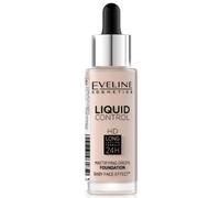 Eveline Liquid Control Foundation HD Mattifying Drops 32ml All Shades