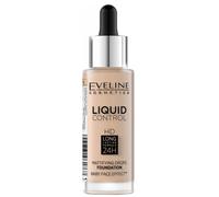 Eveline Cosmetics Liquid Control liquid foundation with pipette shade 015 Light Vanilla 32 ml