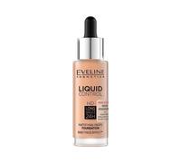 Eveline Liquid Control HD Foundation Niacinamide in Dropper No. 055 Honey 32ml