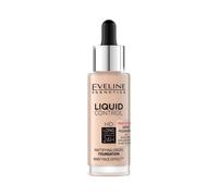 Eveline Liquid Control HD Foundation Niacinamide No. 02 Soft Porcelain 32ml