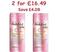 Eveline Magic Skin CC Cream Anti-Redness Beautifying Moisturising 8in1 Cream ...
